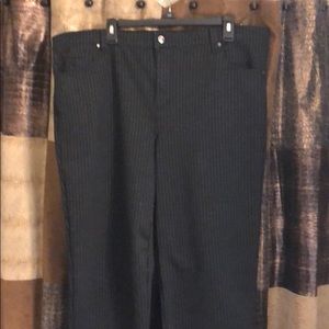 Pointe straight leg pants